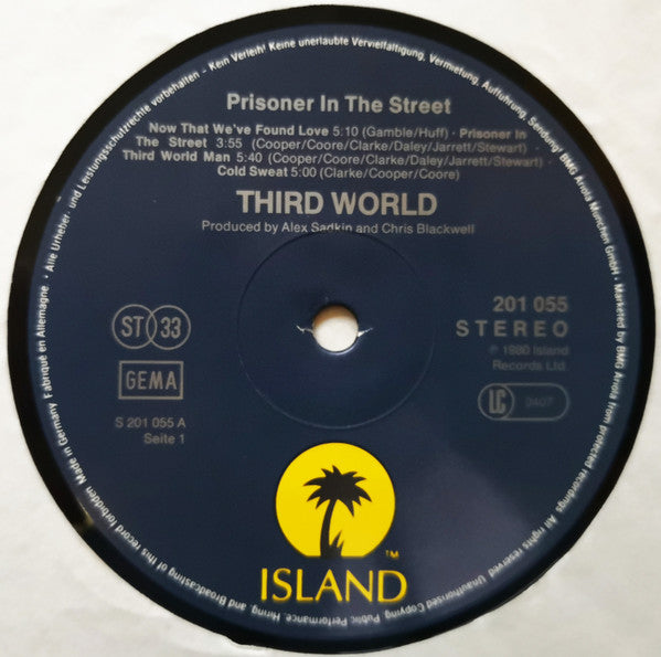 Third World : Prisoner In The Street (LP, Album, RE)