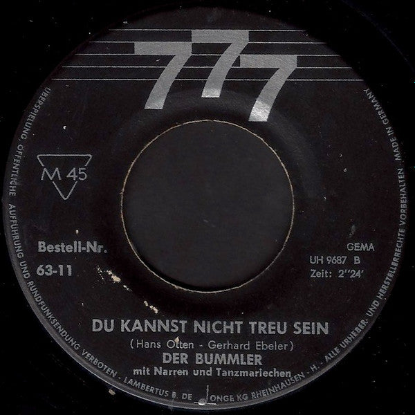 Der Bummler : Humpta-Humpta Tätär Ä (7", Single)