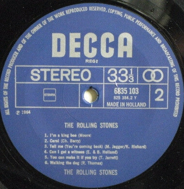 The Rolling Stones : The Rolling Stones (LP, Album, RE)