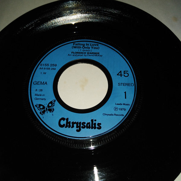 Florence Warner : Falling In Love (7", Single)