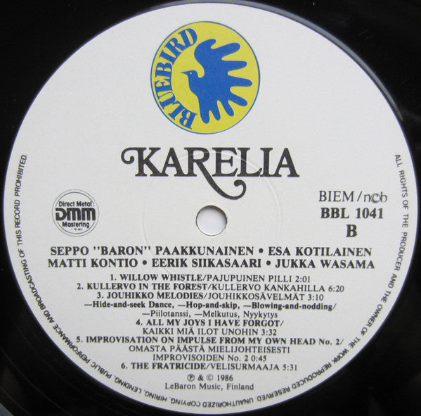 Karelia* : Karelia (LP, Album)