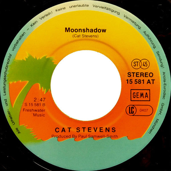 Cat Stevens : Father And Son (7", Single)