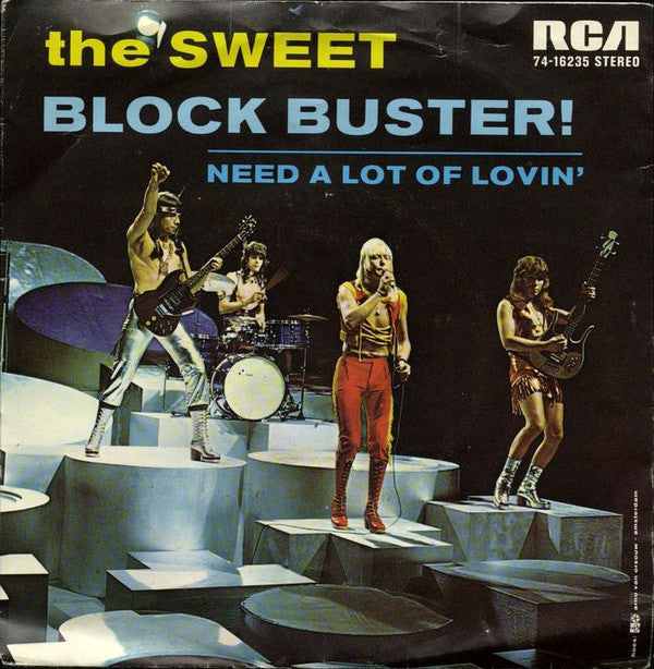 The Sweet : Block Buster! (7", Single)