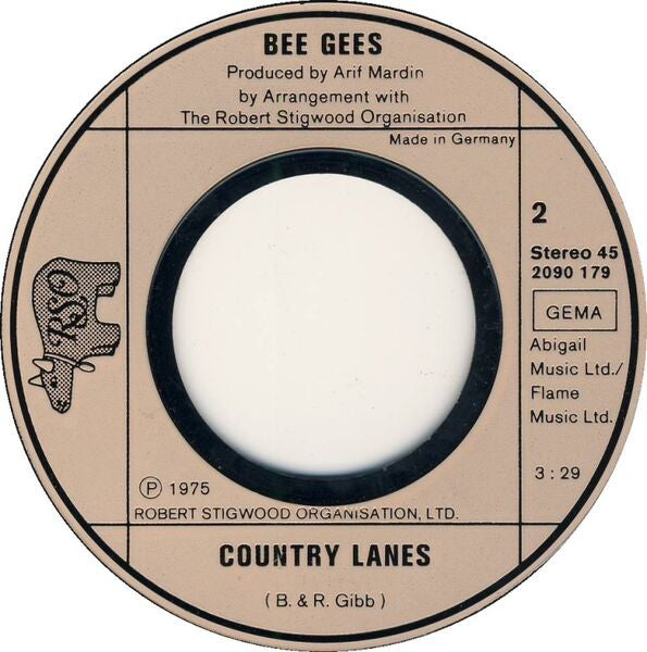 Bee Gees : Fanny (Be Tender With My Love) (7", Single)