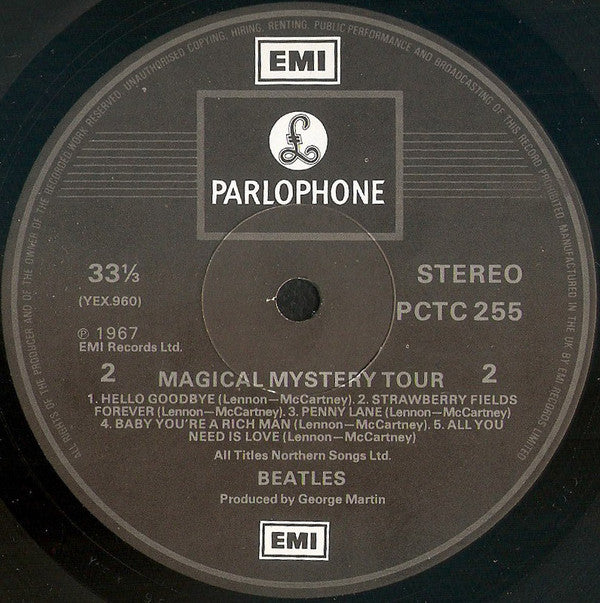 The Beatles : Magical Mystery Tour (LP, Album, Comp, RE, Gat)