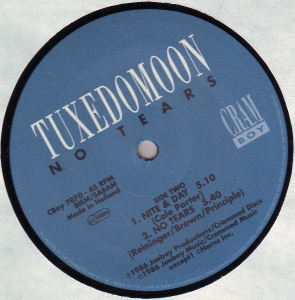 Tuxedomoon : No Tears (12", EP, RE)