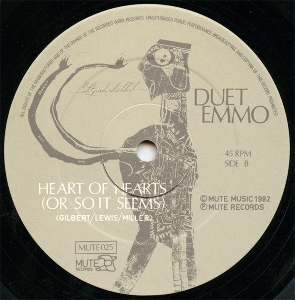 Duet Emmo : Or So It Seems (12", Single)