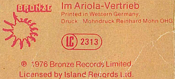 Manfred Mann's Earth Band : The Roaring Silence (LP, Album, RE)