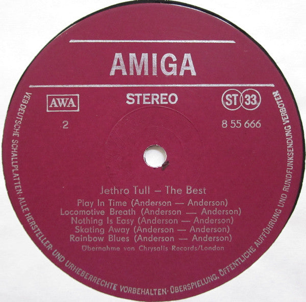 Jethro Tull : The Best (LP, Comp)
