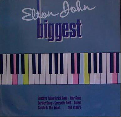 Elton John : Biggest (LP, Comp)