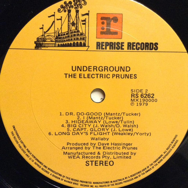 The Electric Prunes : Underground (LP, RE)