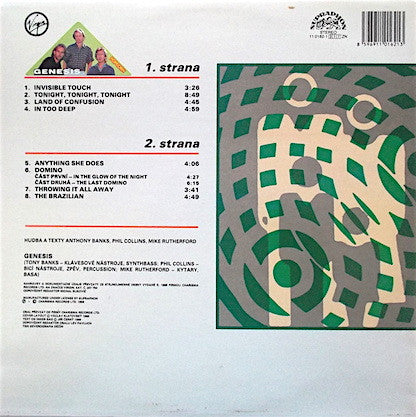 Genesis : Invisible Touch (LP, Album)