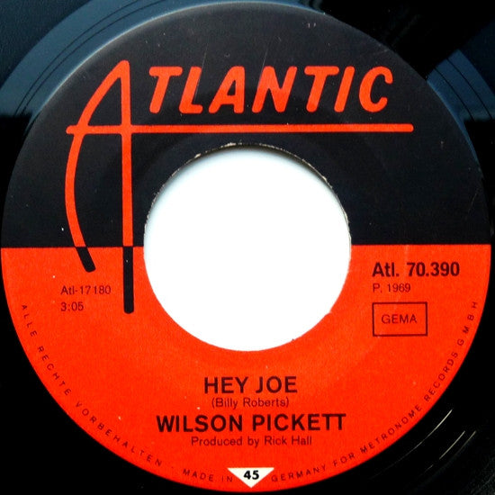 Wilson Pickett : Hey Joe / Night Owl (7", Single)
