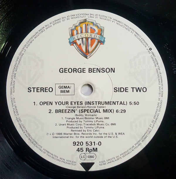 George Benson : Kisses In The Moonlight (12")