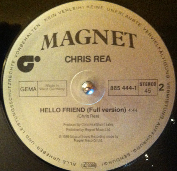 Chris Rea : Driving Home For Christmas (12", Maxi)