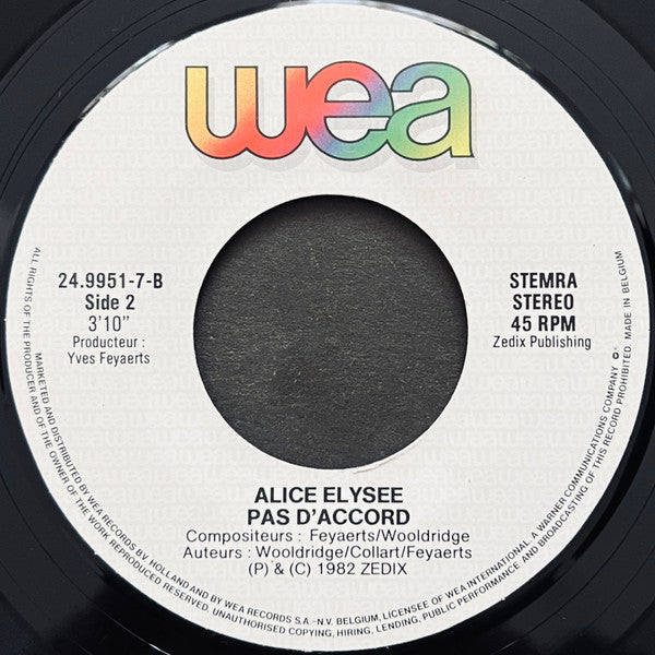 Alice Elysee : Lolita (7")