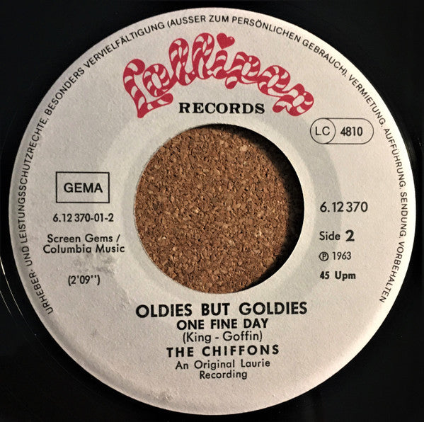 Music Explosion* / The Chiffons : A Little Bit Of Soul / One Fine Day (7", Single)