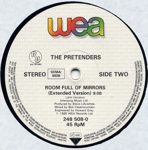 The Pretenders : Hymn To Her (12", Single)