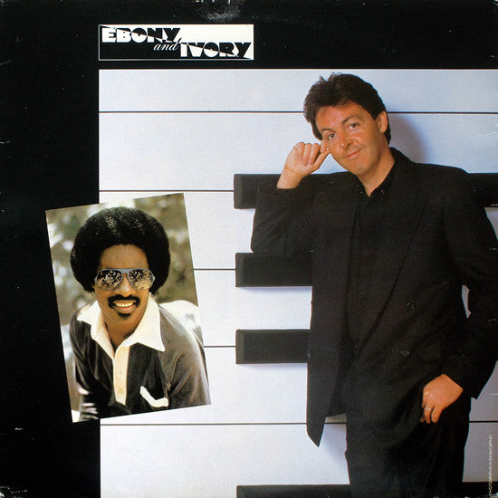 Paul McCartney : Ebony And Ivory (12", Single)