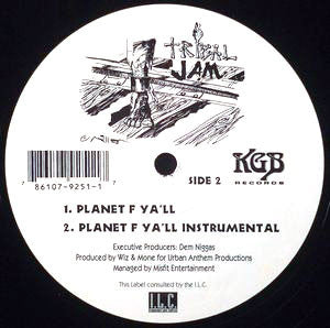 Tribal Jam (2) : 925 / Planet F Ya'll (12")