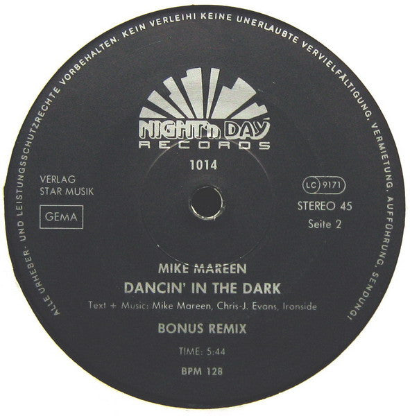 Mike Mareen : Dancing In The Dark (Galactica Remix) (12")