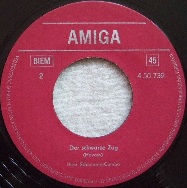 Theo Schumann Combo : Säbeltanz / Der Schwarze Zug (7", Single, Mono)
