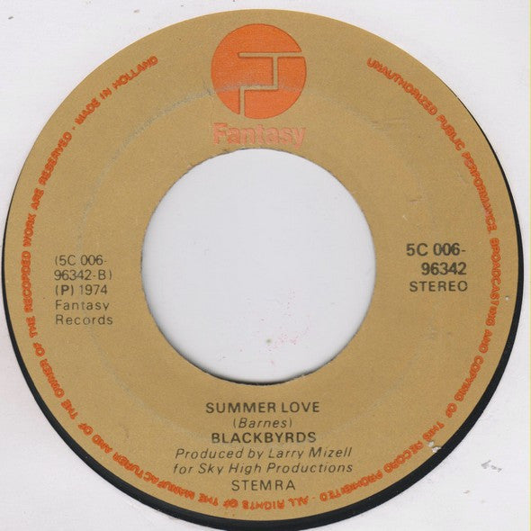 Blackbyrds* : Do It Fluid / Summer Love (7")