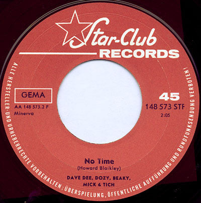 Dave Dee, Dozy, Beaky, Mick & Tich : Hard To Love You / No Time (7", Single)