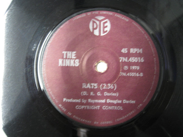 The Kinks : Apeman (7", Single, Sol)