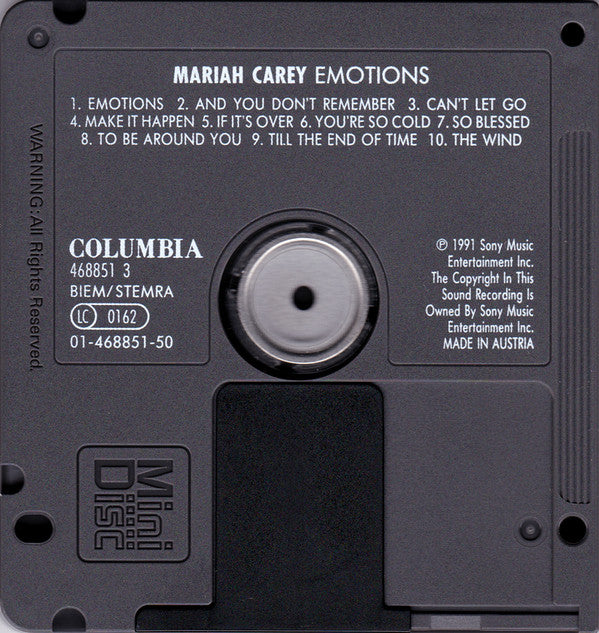 Mariah Carey : Emotions (MD, Album)