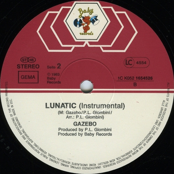 Gazebo : Lunatic (12", Maxi)