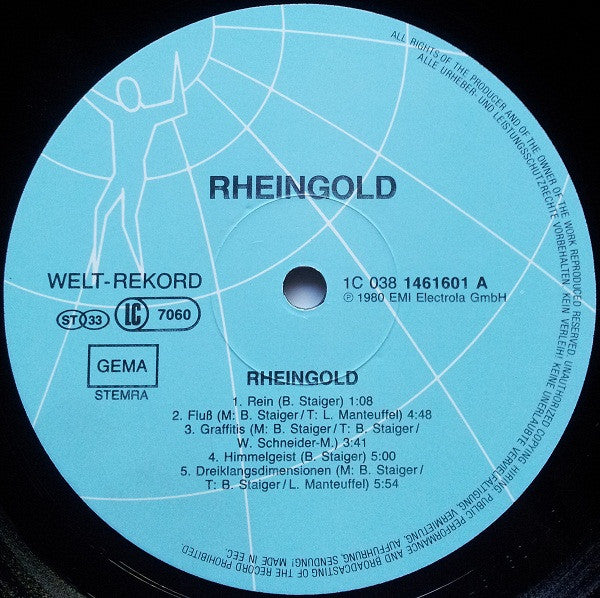 Rheingold : Rheingold (LP, Album, RE, Blu)