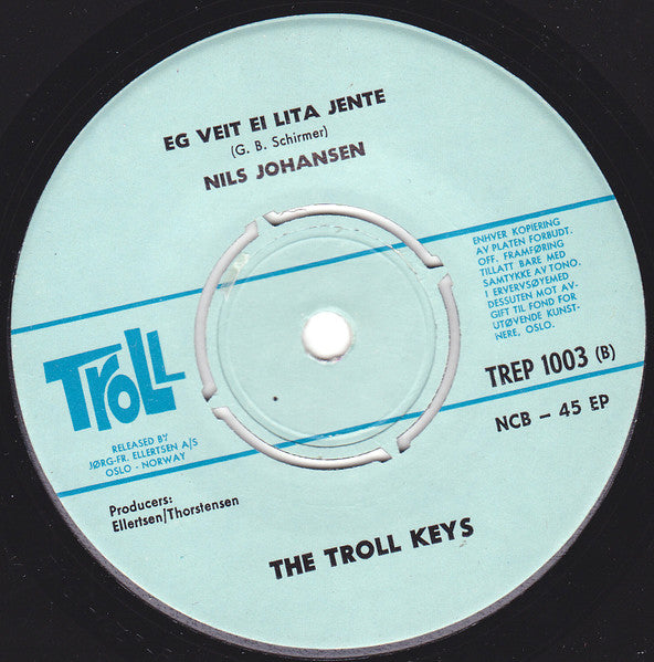 The Troll Keys : Norwegian Singsongs Vol. 2 (7", EP)