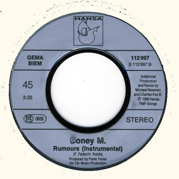 Boney M. : Stories (7", Single)