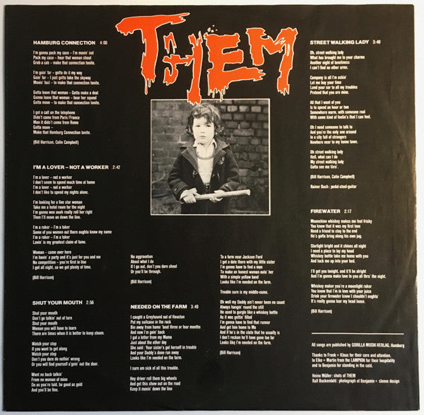 Them (3) : Shut Your Mouth (LP, Album)
