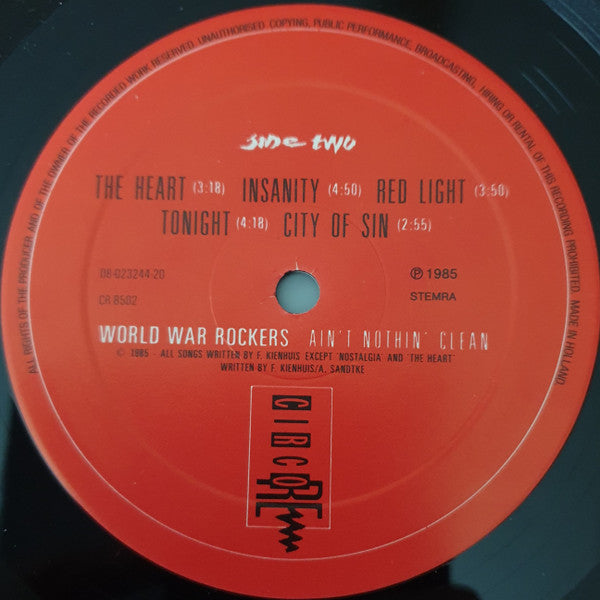 World War Rockers : Ain't Nothin' Clean (LP, Album)