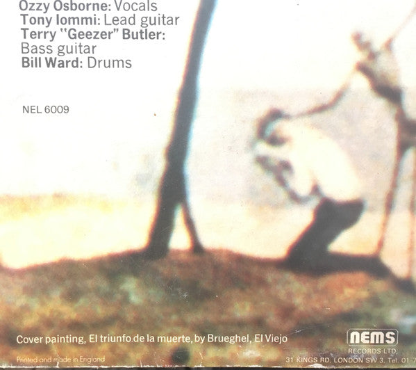 Black Sabbath : Greatest Hits (LP, Comp)