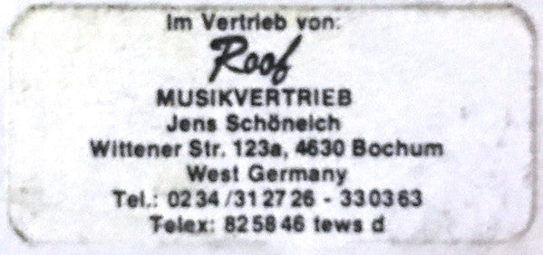 Invisible Limits : Love Is A Kind Of Mystery (12", Maxi, RP, Red)