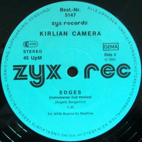 Kirlian Camera : Edges (12")