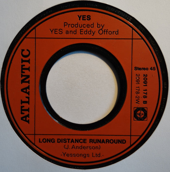 Yes : Roundabout (7", Single)
