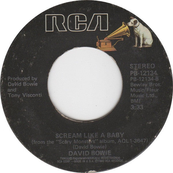 David Bowie : Fashion (7", Single, Styrene)