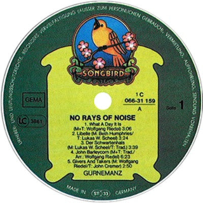 Gurnemanz : No Rays Of Noise (LP, Album, RE)