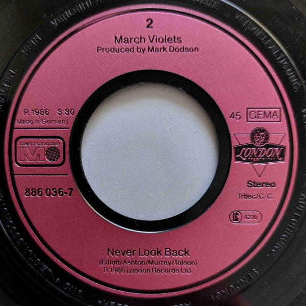 The March Violets : Turn To The Sky (7")