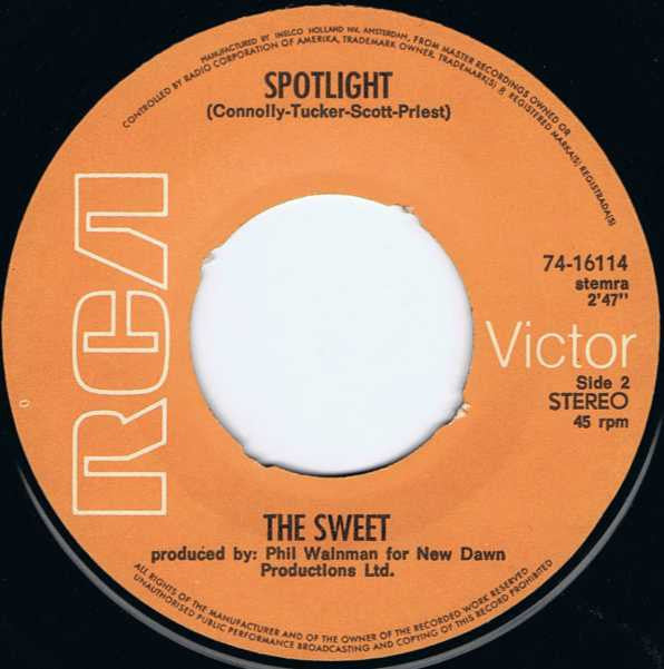 The Sweet : Alexander Graham Bell (7", Single)