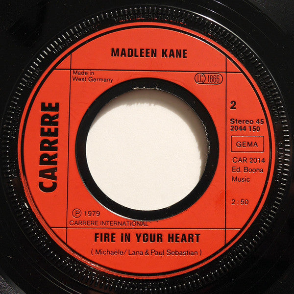 Madleen Kane : Forbidden Love (7", Single)