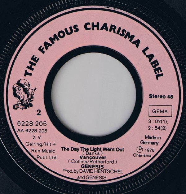 Genesis : Many, Too Many (7", Single)