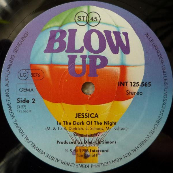 Jessica (2) : Like A Burning Star (12", Maxi)