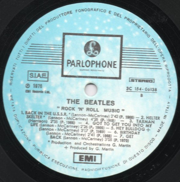 The Beatles : Rock 'N' Roll Music (2xLP, Comp)