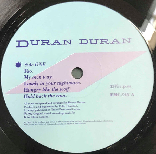 Duran Duran : Rio (LP, Album)