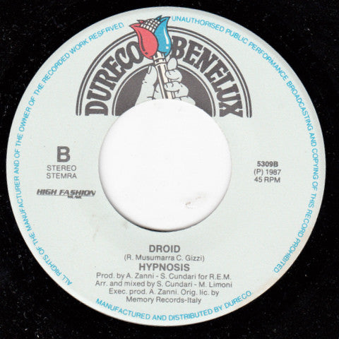 Hipnosis : Automatic Piano / Droid (7", Single)